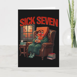 Sick Seven 67 Meme Halloween-kostym Rolig Mysig Au Kort
