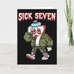 Sick Seven 67 Meme Rolig Gen Alpha Slang Brainrot Kort