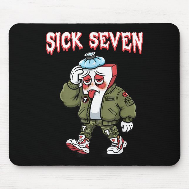 Sick Seven 67 Meme Rolig Gen Alpha Slang Brainrot  Musmatta (Framsidan)