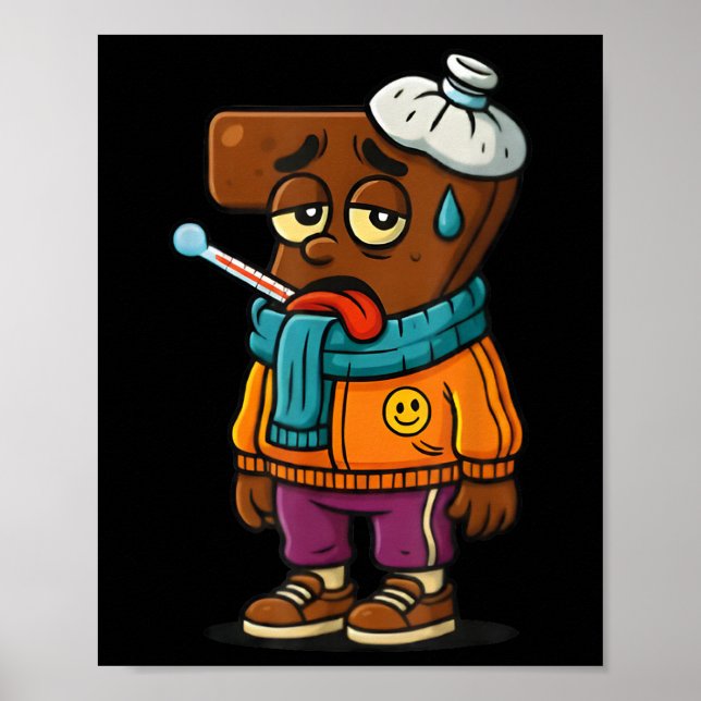 Sick Seven Funny Teacher & Student Wordplay 67 Mem Poster (Framsidan)