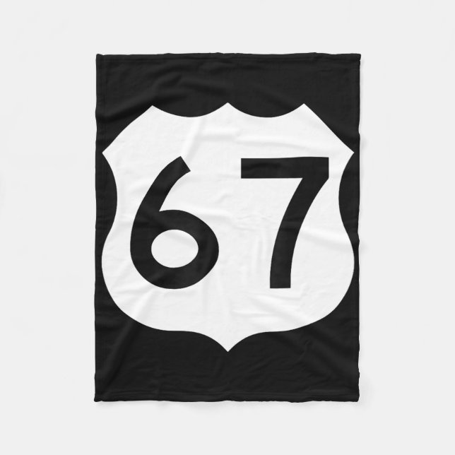 Sick Seven Meme Tee Six Seven  Fleecefilt (Framsidan)