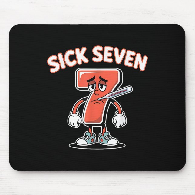 Sick Seven Meme Tee Six Seven Fun Wordplay _5  Musmatta (Framsidan)