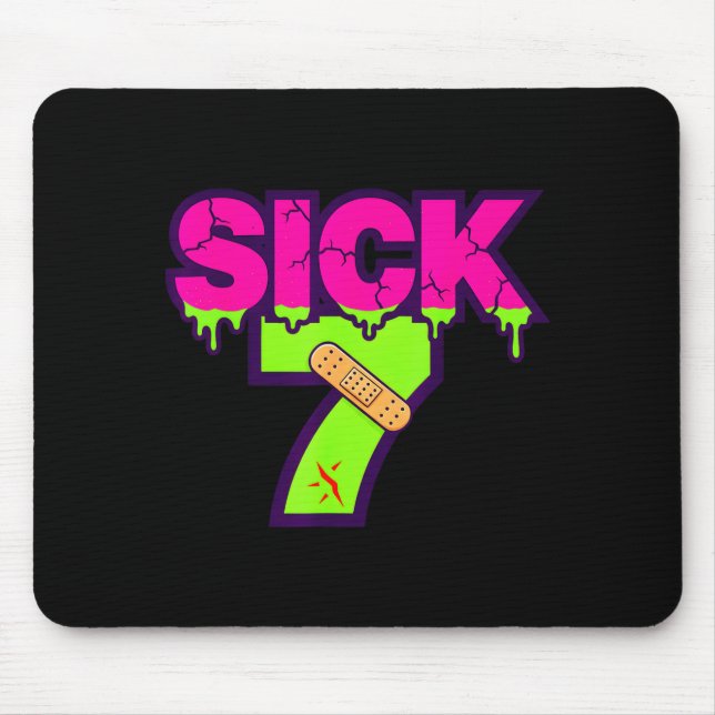 Sick Seven Meme Tee Six Seven Fun Wordplay Drip  Musmatta (Framsidan)