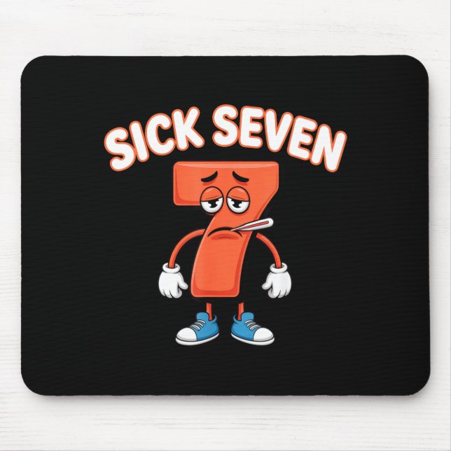 Sick Seven Meme Tee Six Seven Fun Wordplay  Musmatta (Framsidan)