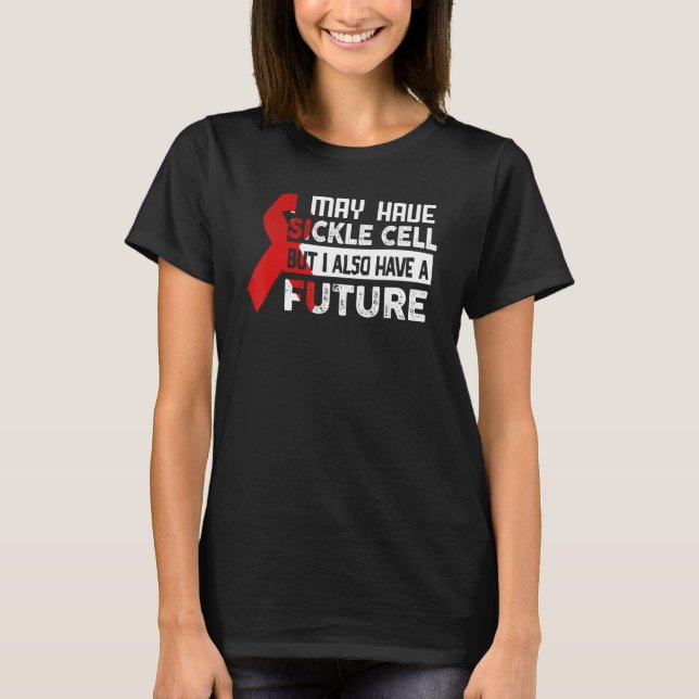 Sickle Cell Anemia Awareness Sickle Cell Warrior T Shirt (Framsida)