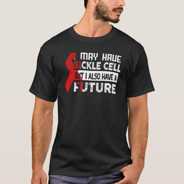 Sickle Cell Anemia Awareness Sickle Cell Warrior T Shirt (Framsida)