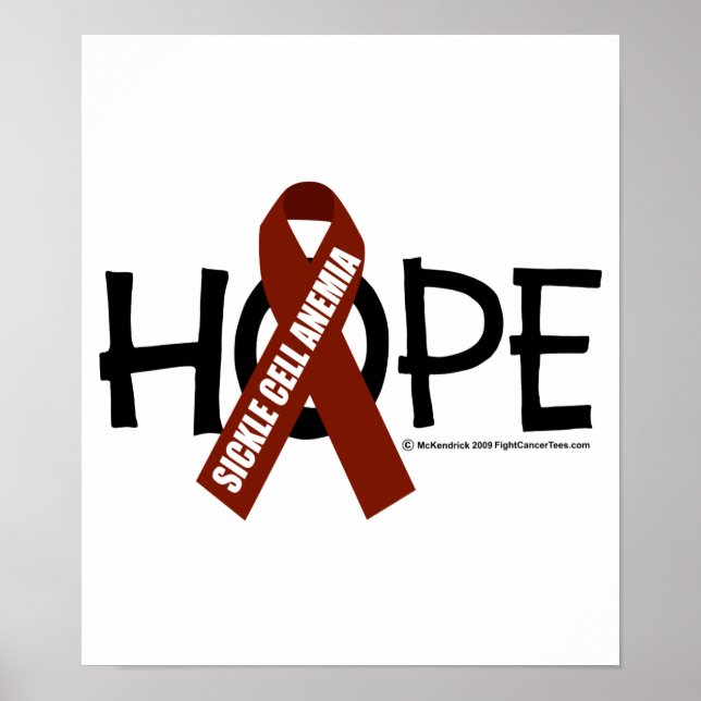 Sickle Cell Anemia Hope Poster (Framsidan)