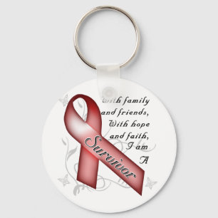 Sickle Cell Anemia Survivor Nyckelring