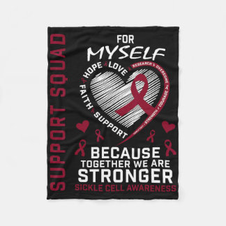 Sickle Cell Awareness Shirt Myself Me Self Group T Fleecefilt