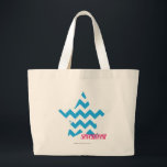 SicksackAqua 2 Jumbo Tygkasse<br><div class="desc">SicksackAqua</div>