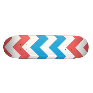 SicksackAqua-Rosor Old School Skateboard Bräda 21,6 Cm