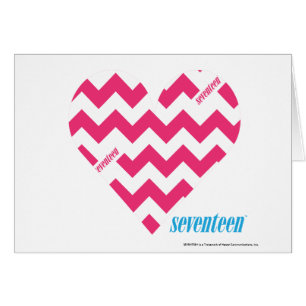 Sicksackmagenta 3 hälsningskort