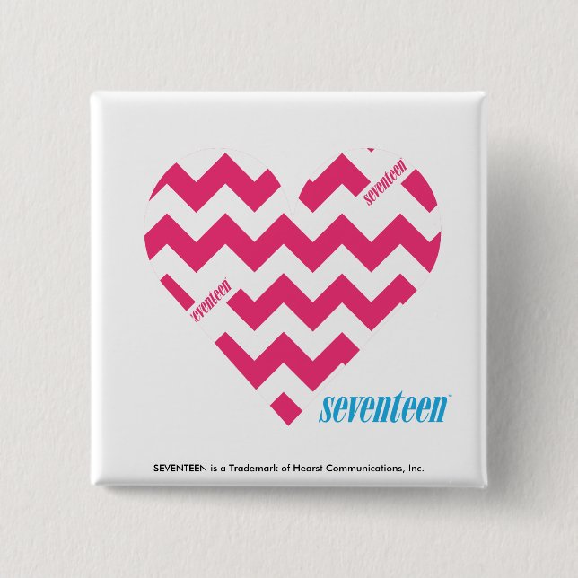 Sicksackmagenta 3 knapp (Framsida)