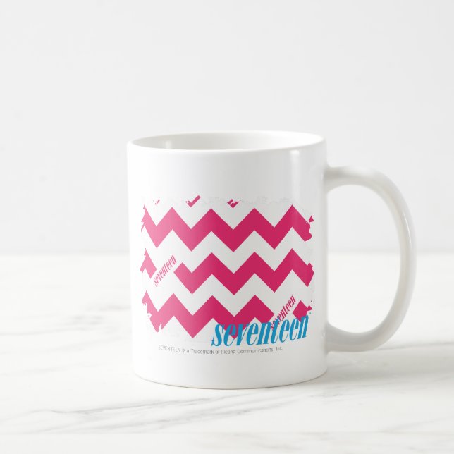 Sicksackmagenta 4 kaffemugg (Höger)