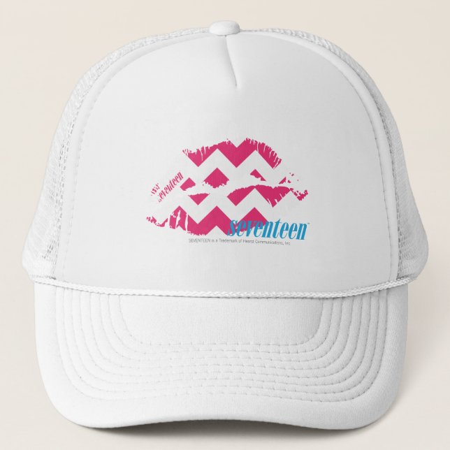 Sicksackmagenta Truckerkeps (Framsida)
