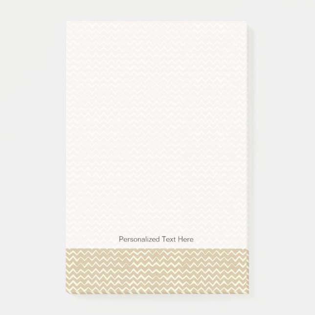 Sicksackmönster Post-it Block (Framsida)