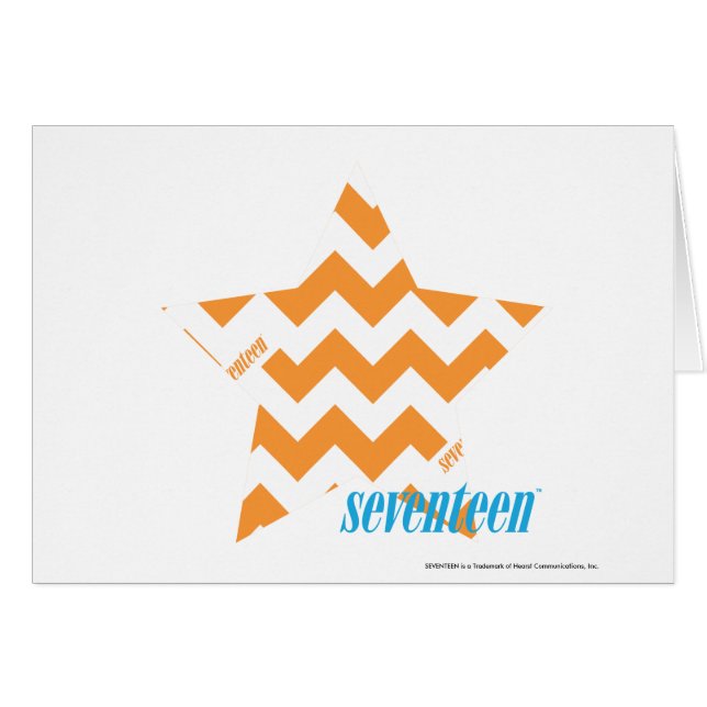 Sicksackorange 3 hälsningskort (Framsidan Horizontal)