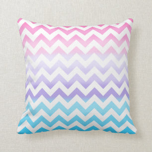 Sicksackpastell Ombre Kudde