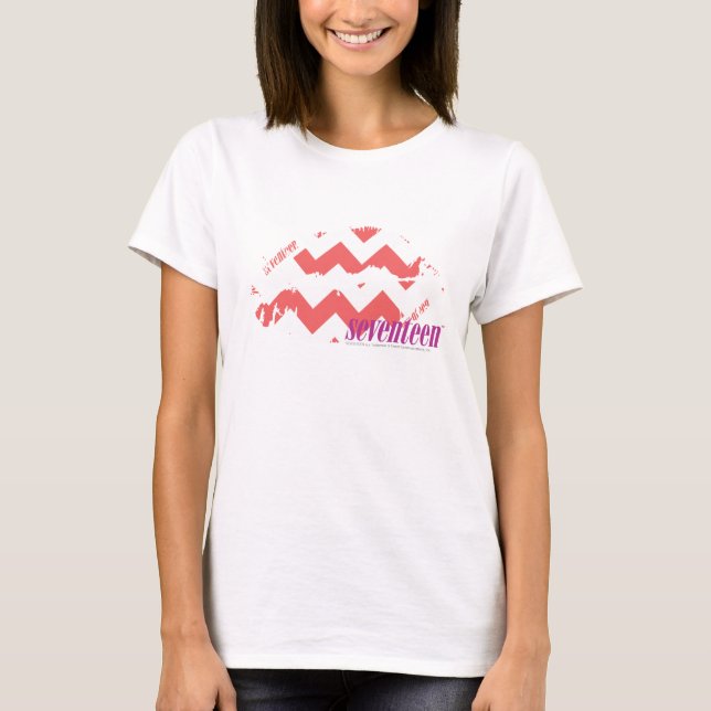 Sicksackrosor T Shirt (Framsida)