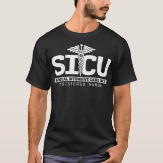 SICU-registrerade sjukförsäkringsintensivvårdsavde T Shirt