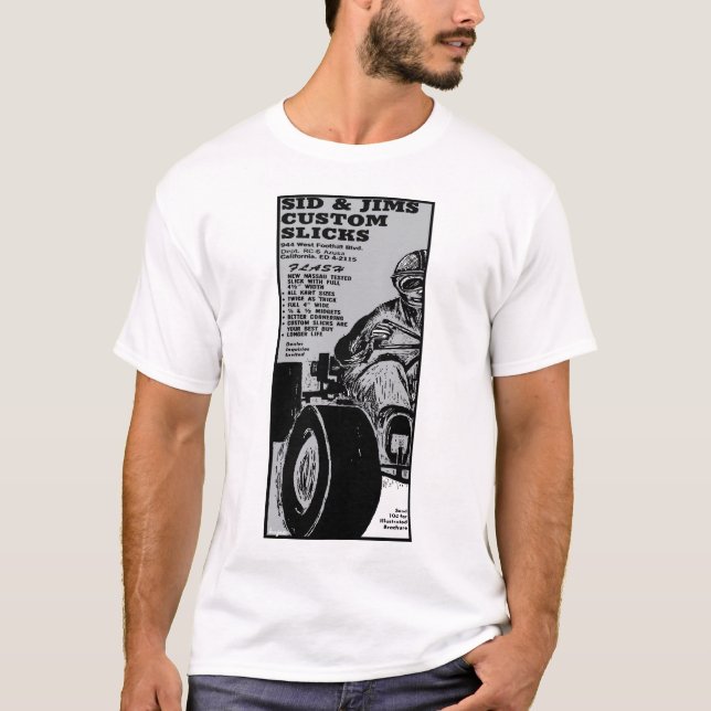Sid & Jims tävlaoljefläckar T-shirt (Framsida)