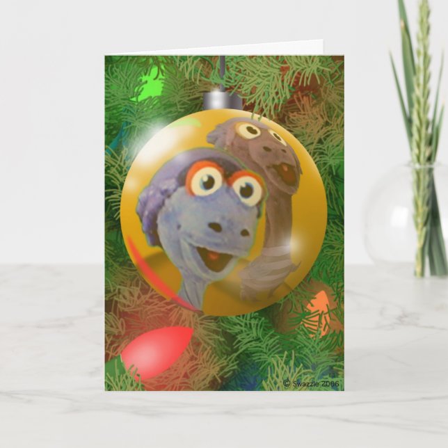 Sid och Ed bulb Helgkort (Framsida)