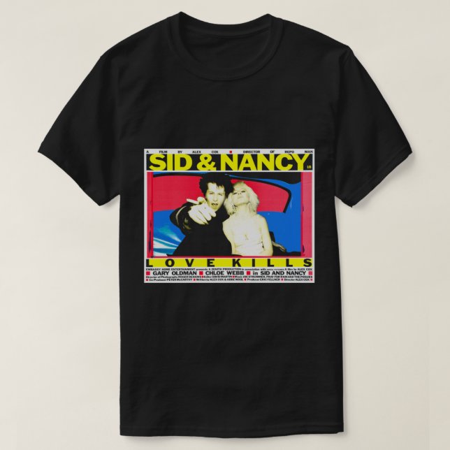 Sid och Nancy Kärlek Döda Essential T-Shirt (Design framsida)