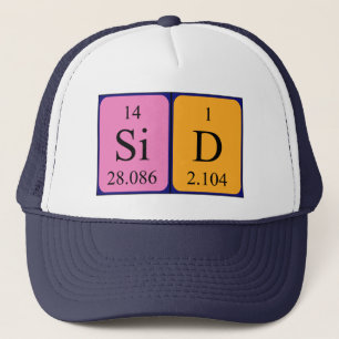 Sid Periodisk bord namn hat Keps