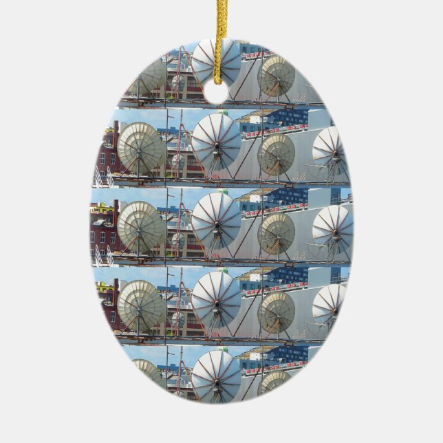 sida 2 skrivev ut antennen för den prydnadBoston Julgransprydnad Keramik (Framsidan)