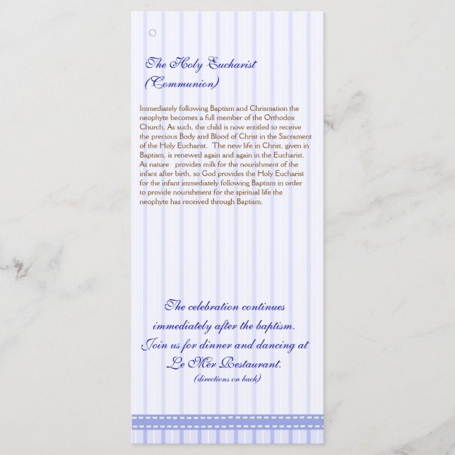 Sida 5/5 Grekisk-ortodoxa kyrkans program för bapt (Framsida)