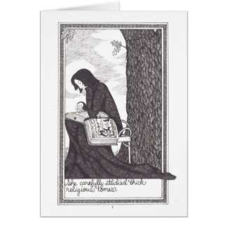 Sida 7 från "den tyst professorn ", hälsningskort