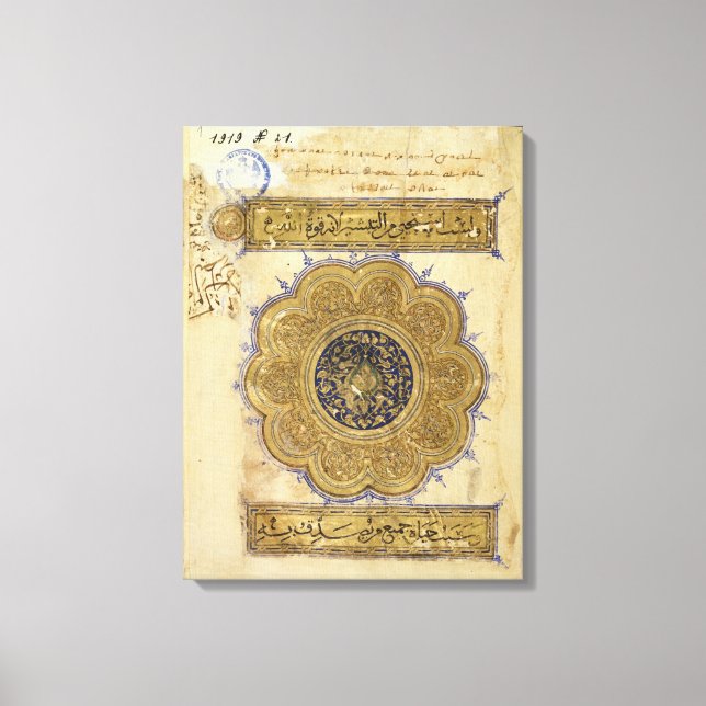 Sida "Epistles and Acts Apostles" Canvastryck (Framsida)