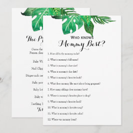 Sida vid dubbla - 2 x babyspel inbjudningar