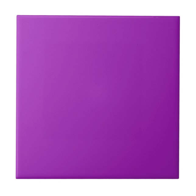 Sida vid kanten med Pastel Lavender Background Kakelplatta (Framsidan)