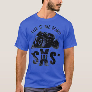 Sida vid sida ATV UTV fyra hjul från landsvägskörn T Shirt