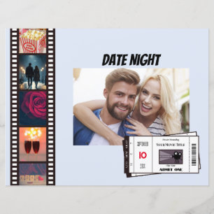Sidan anpassade för filmklippsbok för kvällsfilm