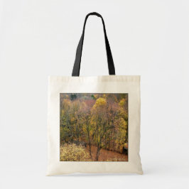 Sidan 'Autumn Dreams' Budget Canvas Tote Bag Tygkasse