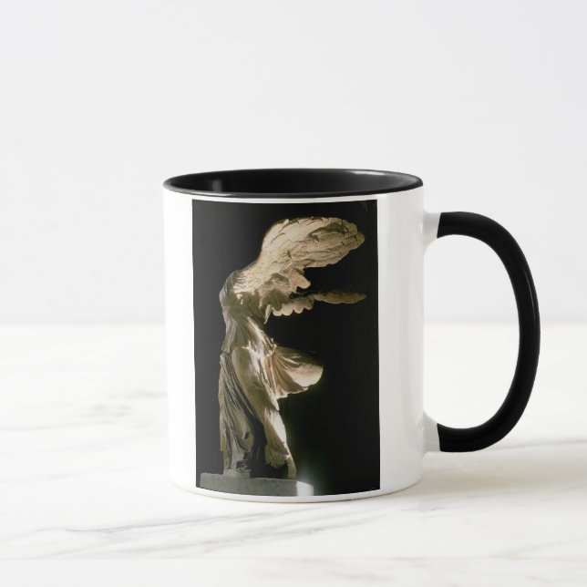 Sidan beskådar av segern av Samothrace (Parian Mugg (Höger)