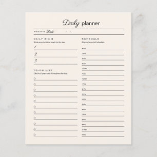 Sidan Daglig planerare