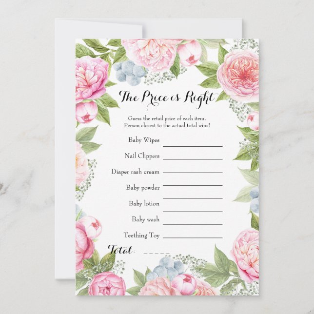 Sidan Dubbla - 2 x babyskor Inbjudningar (Baksida)