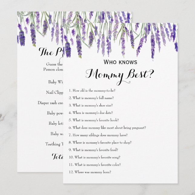 Sidan Dubbla - 2 x babyskor Inbjudningar (Fram/baksida)