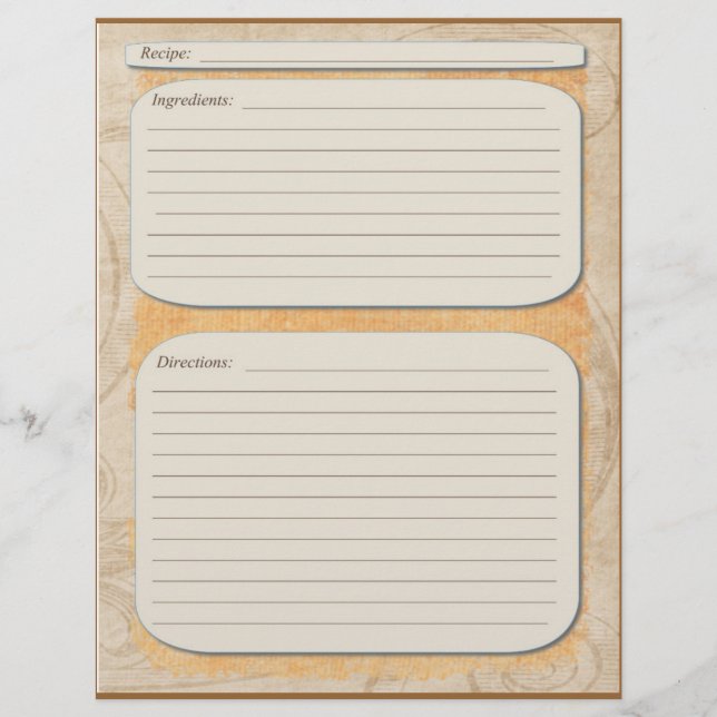 Sidan elegantens bruna orange tonar ut recept (Framsida)