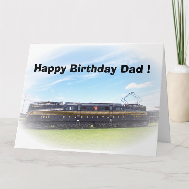Sidan för Pennsylvania järnväg GG-1 #4800 beskådar Kort (Framsida)