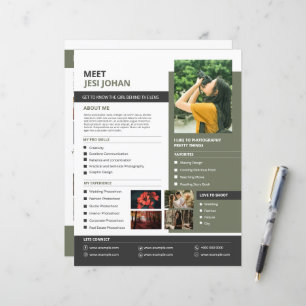 Sidan Fotograf Om mig