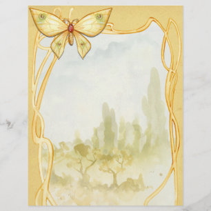 Sidan Golden Butterfly Spell Reklamblad