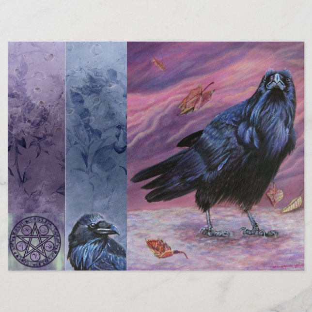 Sidan Raven Junk Journal (Framsida)