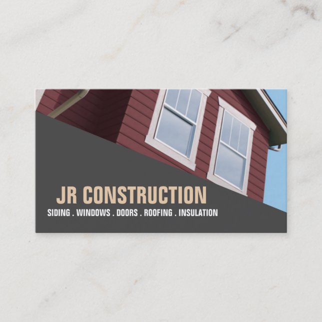 SIDAN WINDOWS DOORS ROOFING INSULATION VISITKORT (Framsida)