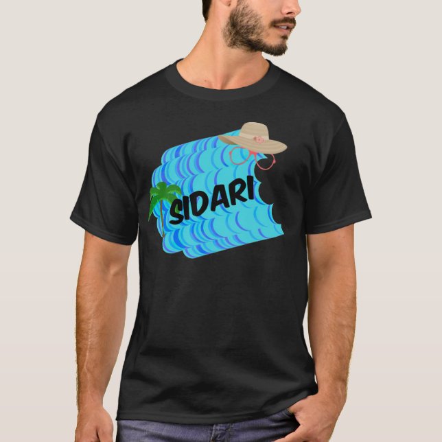 sidari strand carolina christmas t shirt (Framsida)