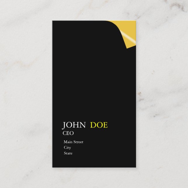 Sidavänd Visitkort (Framsida)