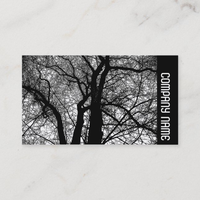 Sidband - Högkontrastträd Visitkort (Framsida)